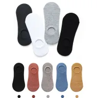 Chaussettes de sport en coton pour femmes et hommes - ensemble de 5 paires