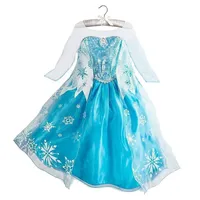 Girls dresses - Princess Elsa with snowflakes