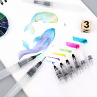 Watercolour brushes - 6 pieces