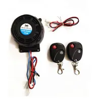Motorcycle alarm with remote control