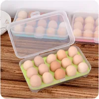 Organizator practic pentru ouă în frigider - 15 bucăți