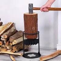 1 pièce de broyeur à bois manuel pour camping et jardin