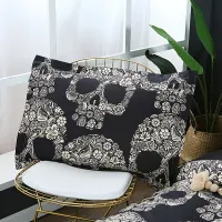 Comfortable bedroom: 3-part set of bed sheets with HD digital printing (without internal parts)