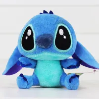 Jucărie de pluș albastră preferată Kawaii Stitch