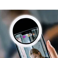 LED selfie circular light ring for charging