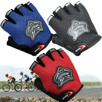 Children's cycling net gloves