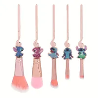 Set of makeup brushes inspired by an animated movie Stitch