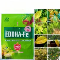 Garden chelate microfertilizer treating yellow leaves - garden supplement