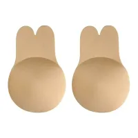 Reusable invisible self-adhesive silicone bra