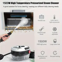 Steam cleaner - Manual, high temperature and steam with high pressure - With brush adapters