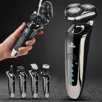 Do not worry about water Wireless and waterproof razor for perfect shaving anywhere