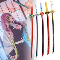 Katana din plastic potrivită pentru expoziție în stilul anime Demon Slayer - diverse tipuri