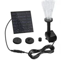 Garden solar fountain