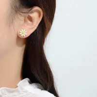 Women's Earrings Daisies J187