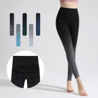 Leggings elastice pentru femei bicolore - diverse tipuri