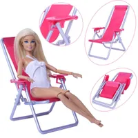 Krzesło plażowe dla lalki Barbie