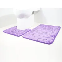 Set de 2 Tapis de Bain