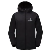 Windproof cycling jacket with reflective elements and UV protection