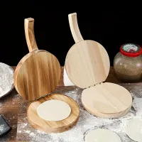 1pc Tool for fast pressing dough on dumplings, noodles, baozi, rice dumplings, rice cakes and solid wood pancakes