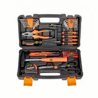 Universal set of household tools with case - all for repair and maintenance