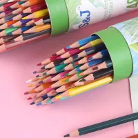 Školní olejové barevné pastelky - sada