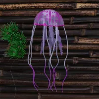 Silicone jellyfish for aquarium