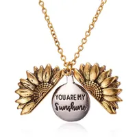Unisex náhrdelník s přívěskem - You are my sunshine