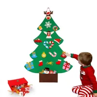 Drzewo świąteczne do powieszenia dla dzieci DIY