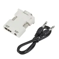 Adaptor HDMI la VGA cu cablu audio