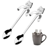 Coffee spoon with cat - 2 k