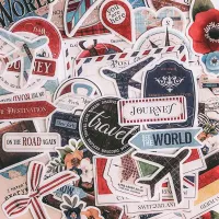 Travel stickers 90 pcs