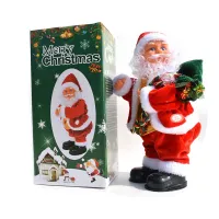 Decorative dancing Santa Clau