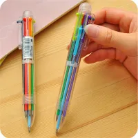 Multicolor ballpoint pen 6v1