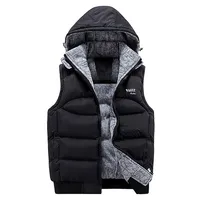 Men's winter vest with hood - 4 colours