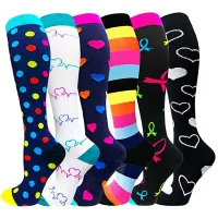 Compression running socks