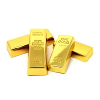 USB flash drive in the shape of a gold brick