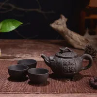 Traditional Chinese tea set 4 pcs