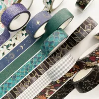 Original modern stylish decorative comfortable self-adhesive tape for the decoration of the workbook