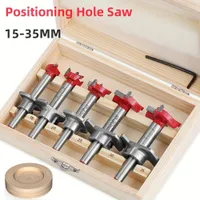 You adjustable hole cutter for hinges 35 mm from hard metal - Perfect for drilling holes and milling hinges in wood