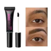 Semi-permanent eyebrow color Waterproof eyebrow gel with eyebrow tattoo effect peeling long-lasting eyebrow highlight cream