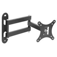 Universal wall bracket with a capacity of 30 kg for LCD monitors 17 to 32 inches