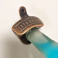Zábavný kovový nástenný otvárač na fľaše - viac variantov Tadeas