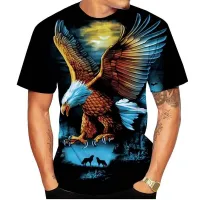 Men's T-shirt by printing Eagle Finley