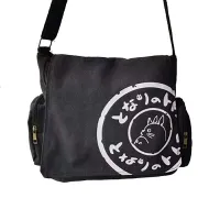 Shoulder bag with Kawaii Totoro print