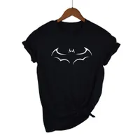 Dámské tričko s krátkým rukávem a módním potiskem loga Batman
