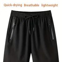 Comfortable summer shorts in single color, breathable and fast drying for sports and fitness