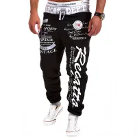 Sweatpants with a distinctive print Jeff