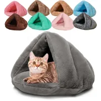 Luxury teddy bed for dogs and cats - several color variants