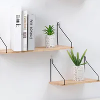 Wall shelf in Scandinavian style