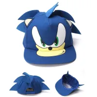 Stylová dětská kšiltovka s bodlinami v provedení Sonic